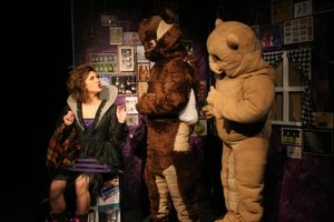 Greta (Helen Russell Clark), Ludovic (Dan Frost), Julius (James Sygrove)  Photo