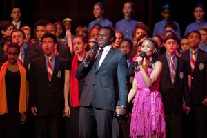 Joshua Henry and Nikki RenÃ©e Daniels, featured singers in Broadwayâ€™s Porgy  Photo