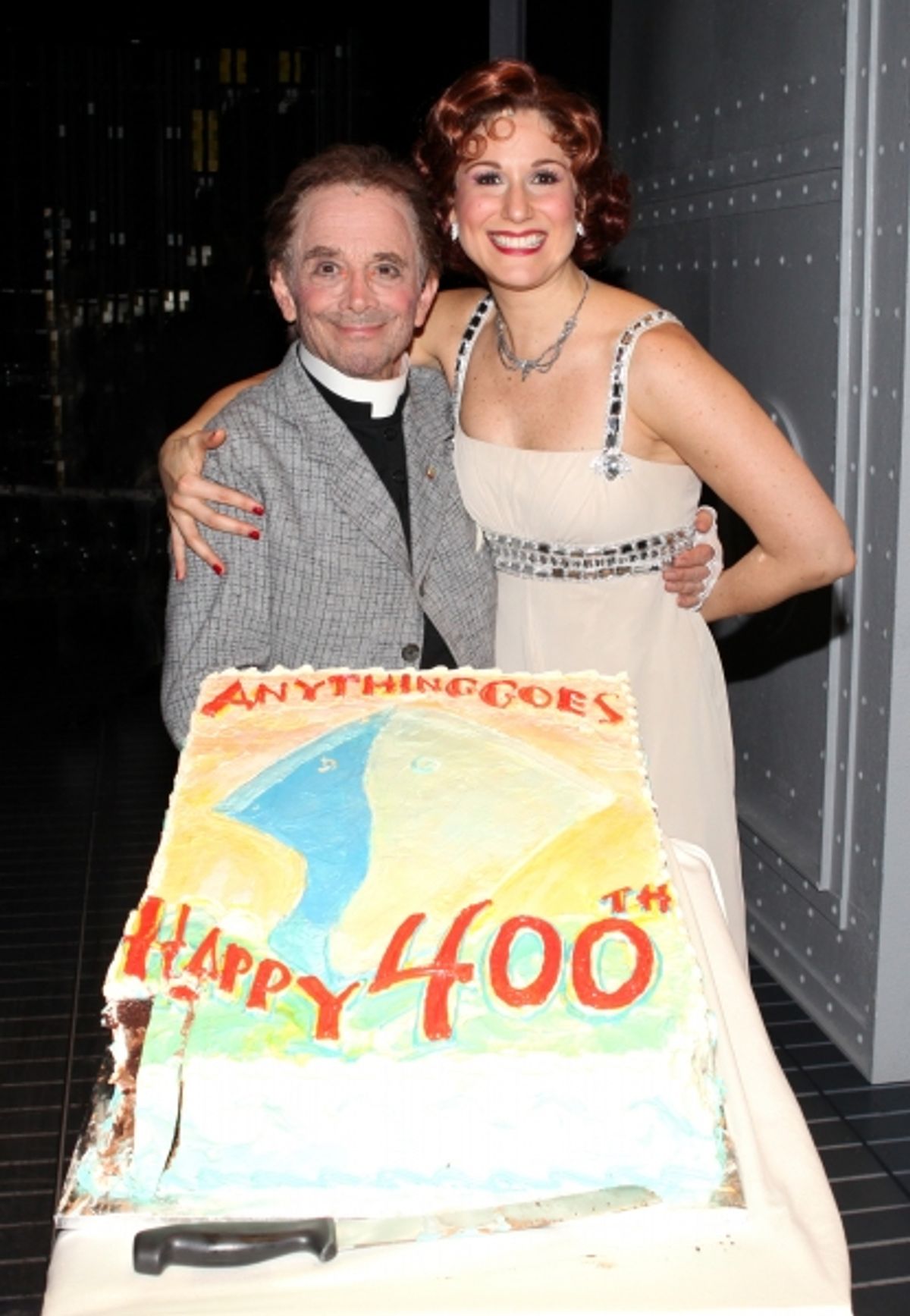 Joel Grey & Stephanie J. Block at 