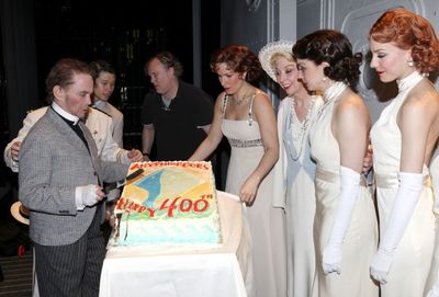 Robert Petkoff, Joel Grey, Stephanie J. Block & Julie Halston & Company Photo