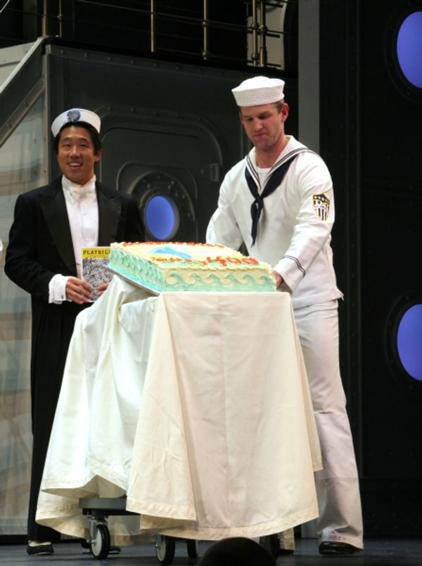 Raymond J. Lee, Ward Billeisen & The Cake Photo