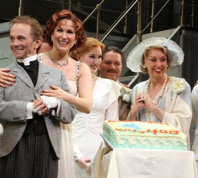  Joel Grey, Stephanie J. Block, Erin Mackey, Robert Petkoff, Julie Halston Photo
