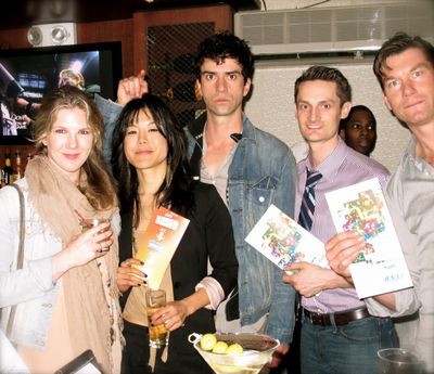 Lily Rabe, Hettienne Park, Hamish Linklater, Michael Robertson and Jerry O'Connell
 Photo