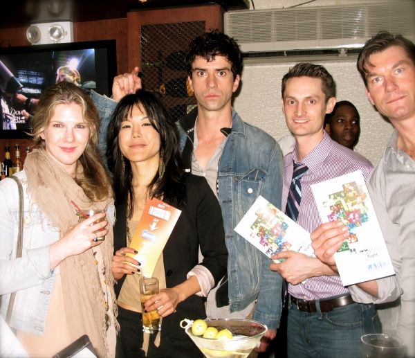 Lily Rabe, Hettienne Park, Hamish Linklater, Michael Robertson and Jerry O'Connell
 Photo