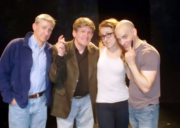 David Garrison, Anthony Heald, Jenn Harris and Harry Bouvy Photo
