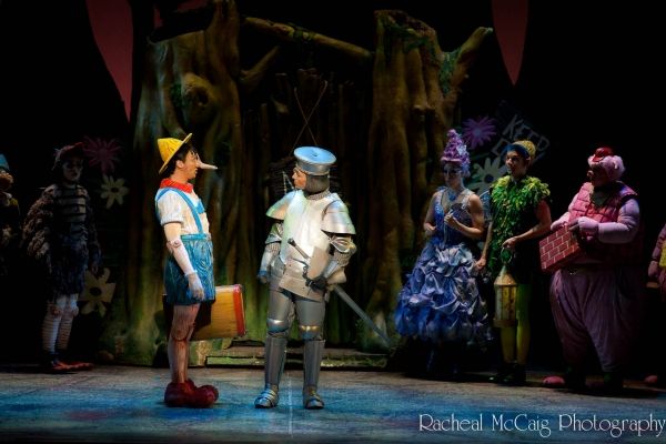 Pinocchio (Luke Yellin) and the Fairy Tale Creatures Photo