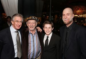 Cast members Barry McGovern, Alan Mandell, LJ Benet and Hugo Armstrong
@ BroadwayWorld Cast members Barry McGovern, Alan Mandell, LJ Benet and Hugo Armstrong
Photo