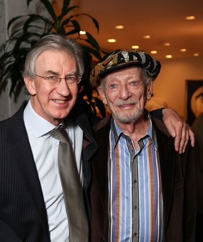 Cast members Barry McGovern and Alan Mandell
 Photo