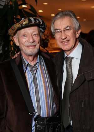 Cast members Barry McGovern and Alan Mandell
@ BroadwayWorld Cast members Barry McGovern and Alan Mandell
Photo