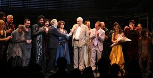 Andrew Lloyd Webber & Tim Rice with Tom Hewitt, Marcus Nance, Mike Nadajewski, Josh Young, Paul Nolan, Director Des McAnuff, Chilina Kennedy, Bruce Dow & Company @ BroadwayWorld Andrew Lloyd Webber & Tim Rice with Tom Hewitt, Marcus Nance, Mike Nadajewski, Josh Y Photo