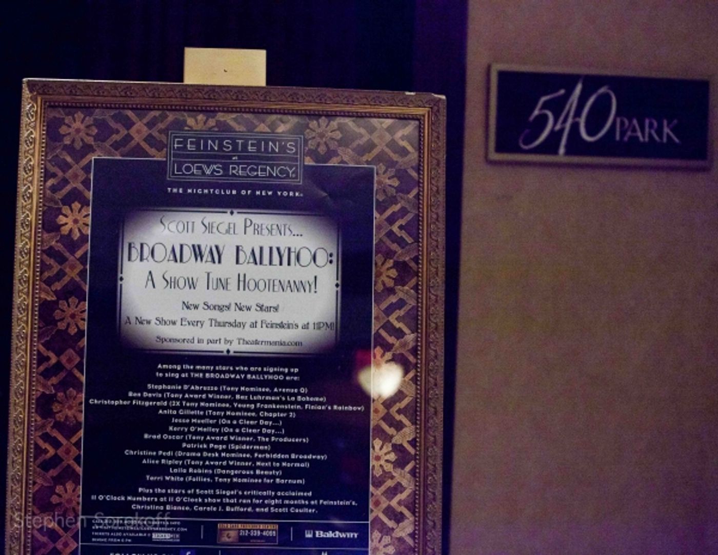 Photo Coverage: Karen Mason & More in BROADWAY BALLYHOO at Feinstein's at Loews Regency  Image