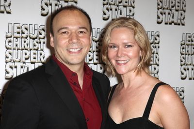 Danny Burstein and Rebecca Luker  Photo