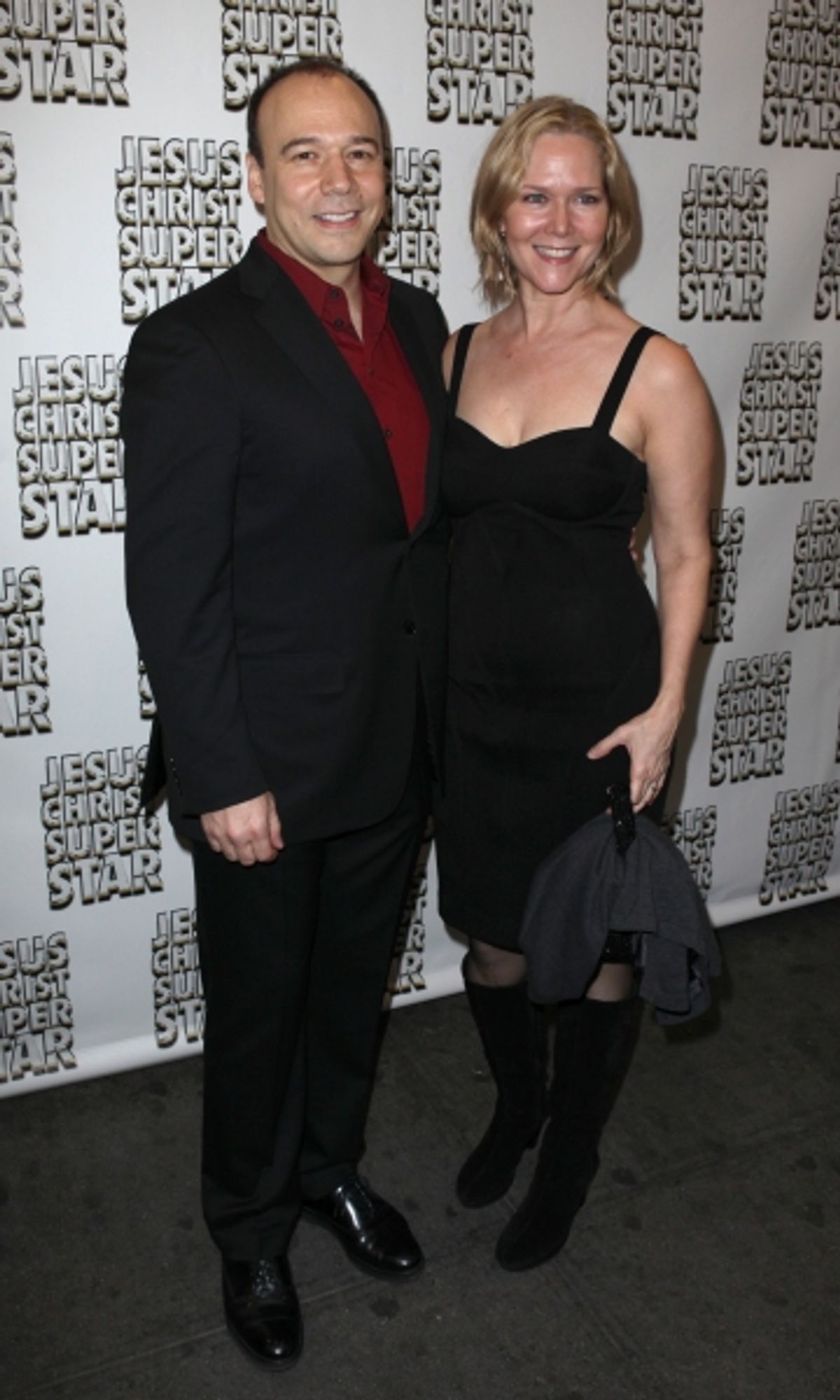 Danny Burstein and Rebecca Luker  at 