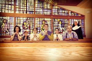 Jenny Smith, Jake Mann, Angelina Torre, Justen Montgomery, Tommy Short, Thomas Mothershed, and Nancy Antonio @ BroadwayWorld Jenny Smith, Jake Mann, Angelina Torre, Justen Montgomery, Tommy Short, Thomas Mother Photo