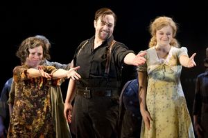 Imelda Staunton, Michael Ball and Lucy May Barker Photo