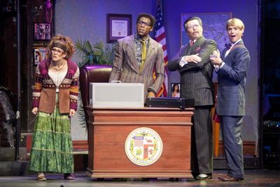 Katie Postotnik, Chris Sams, Phillip Peterson and Stephen Michael Kane Photo