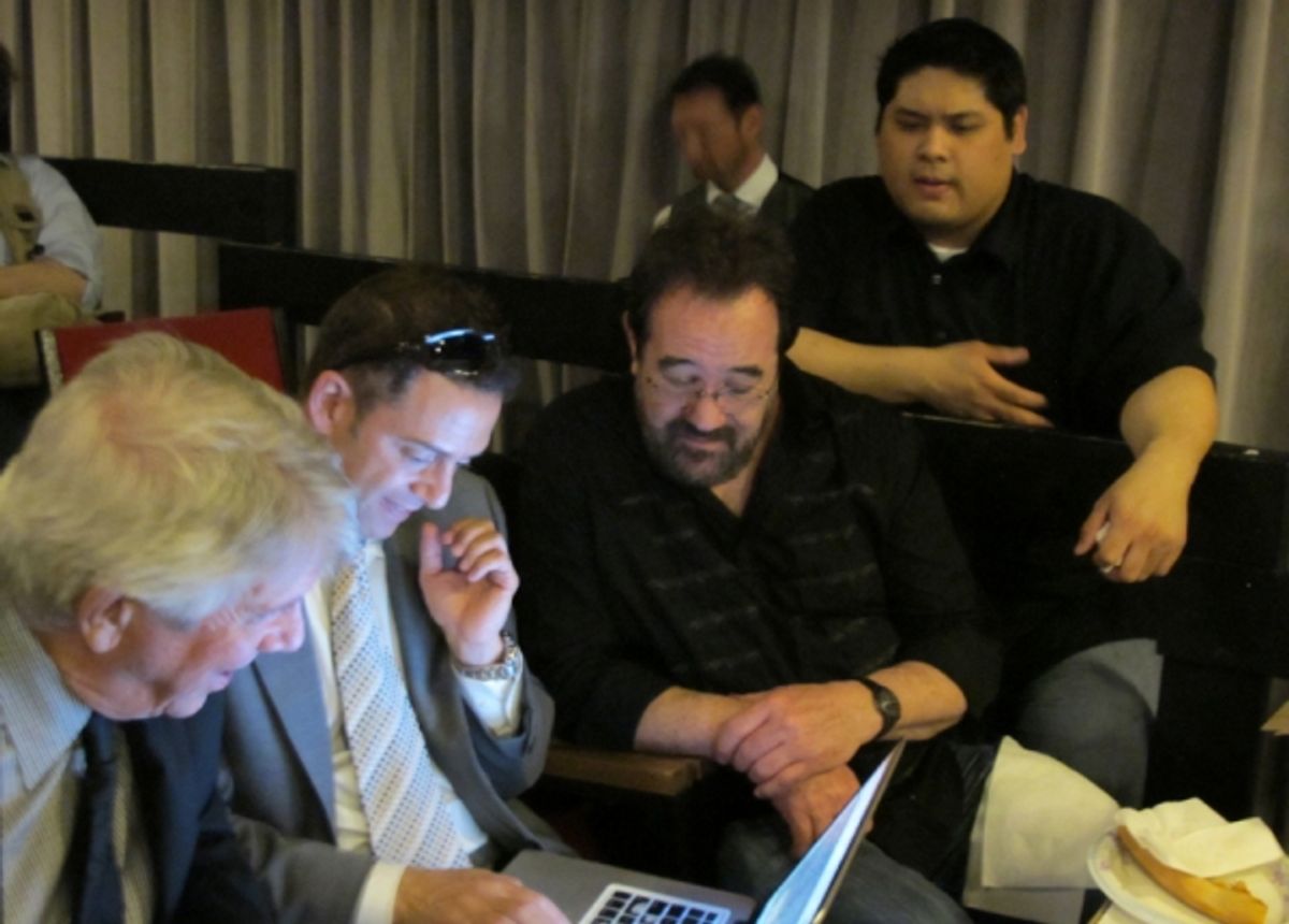 Jack Batman, Bruce Harris, Michael Lanning and Nicholas Cheng          at 