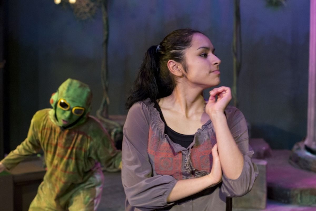 Juan Antonio MartÃ'Â­nez and Siumara Samayoa  at 