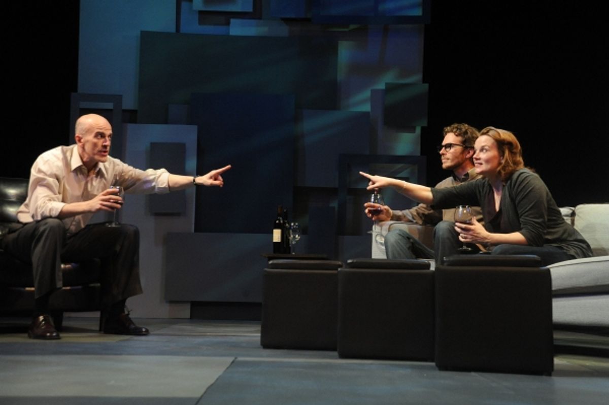 Bill Hahn, John Jurcheck and Rachel Fowler at 