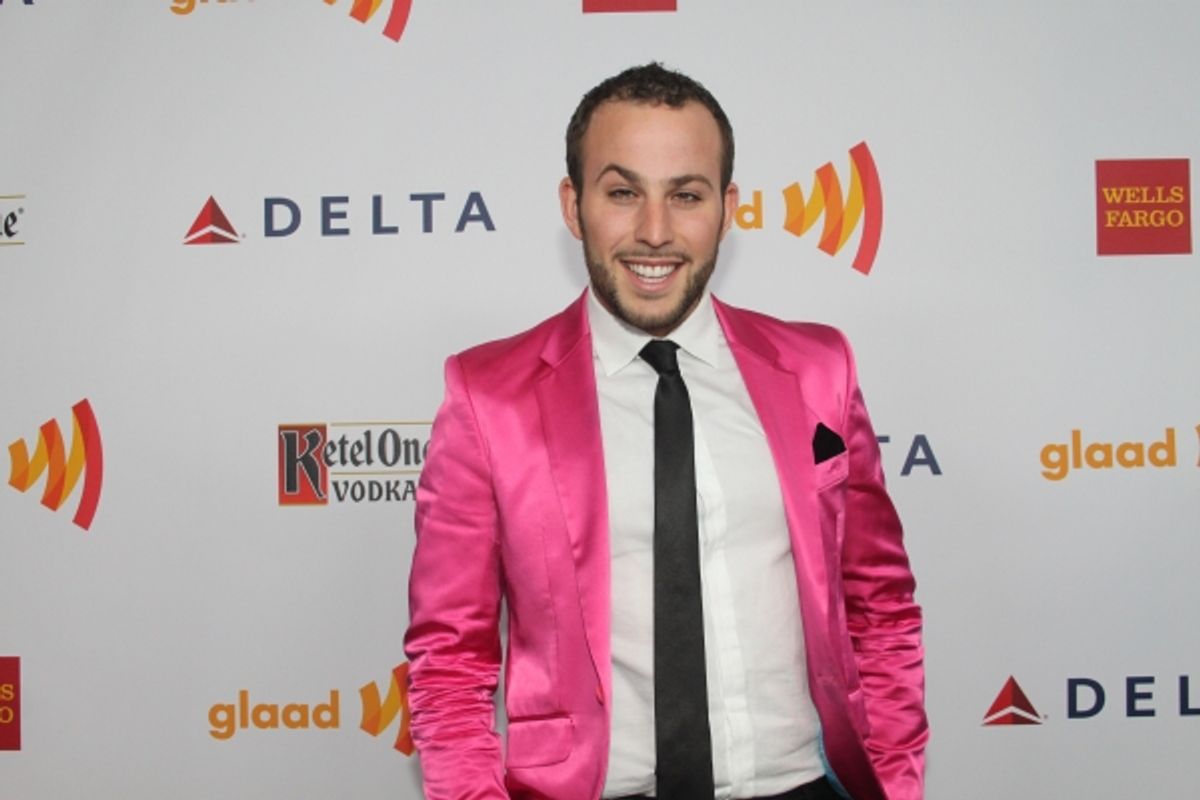 Micka Jesse at GLAAD Media Awards 2012
