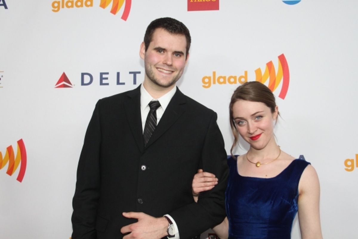 Zach Wahls and guest at 