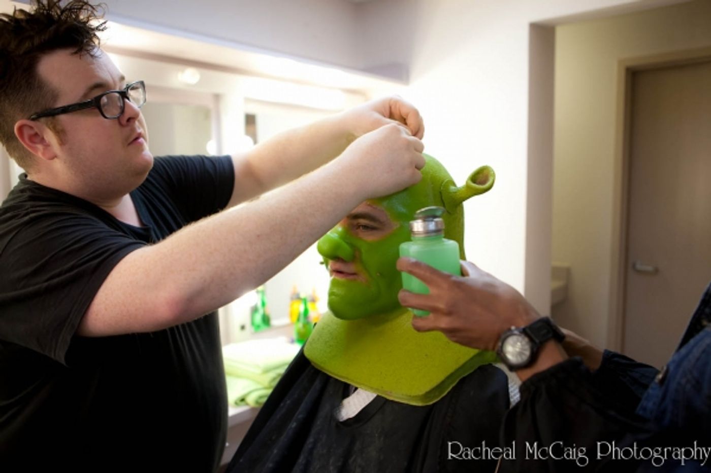 Photo Coverage: The 'Shrekking' Process  Image