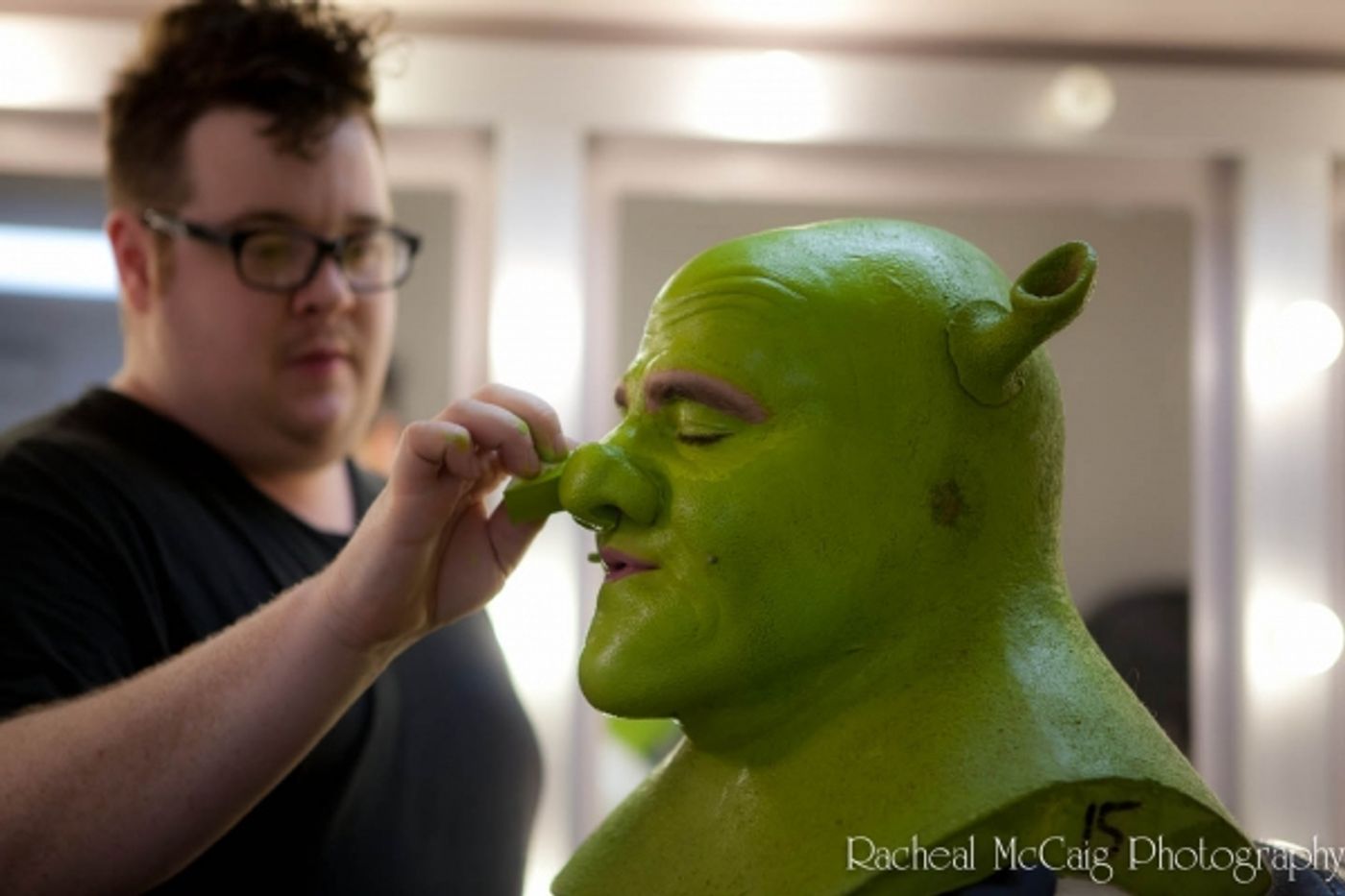 Photo Coverage: The 'Shrekking' Process  Image