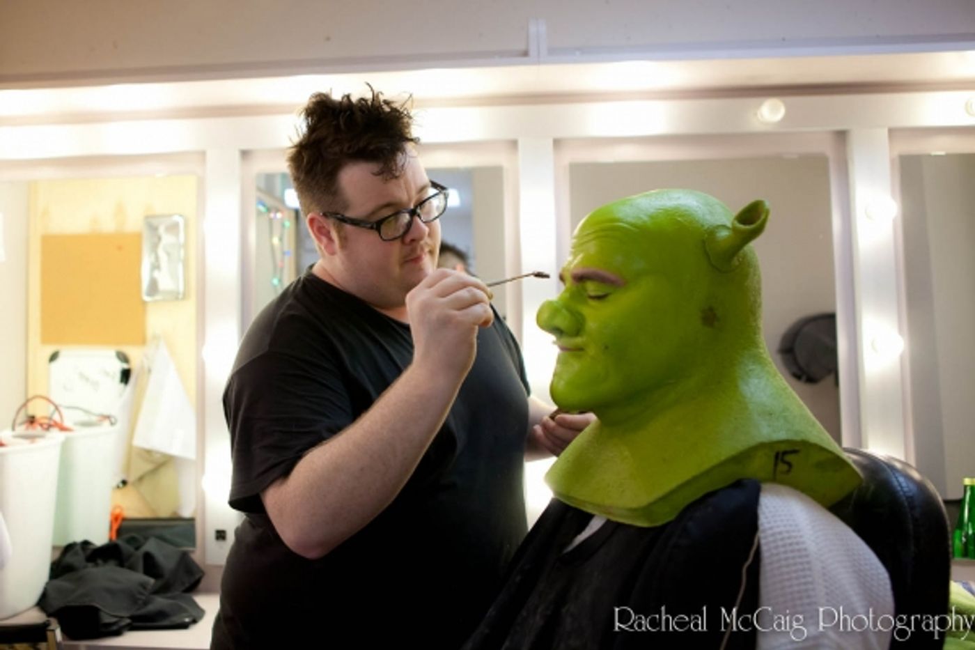 Photo Coverage: The 'Shrekking' Process  Image