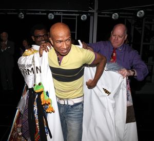 'The Gershwins' Porgy & Bess' Recipient J.D. Webster with Mark Cassius & David Westphal @ BroadwayWorld 'The Gershwins' Porgy & Bess' Recipient J.D. Webster with Mark Cassius & David Westph Photo