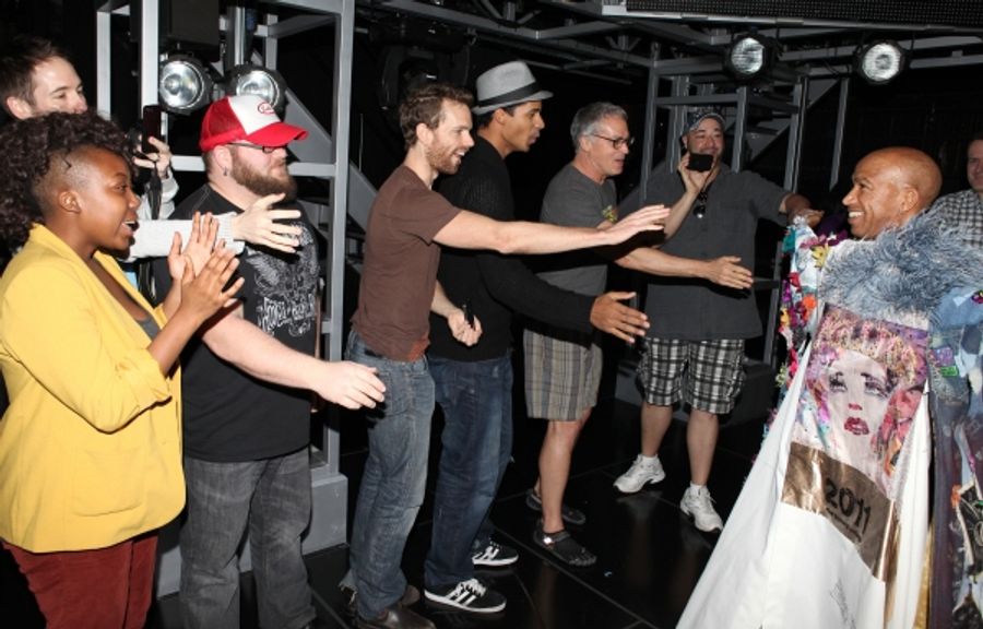 Photo Coverage:  JESUS CHRIST SUPERSTAR - Gypsy Robe Ceremony Image