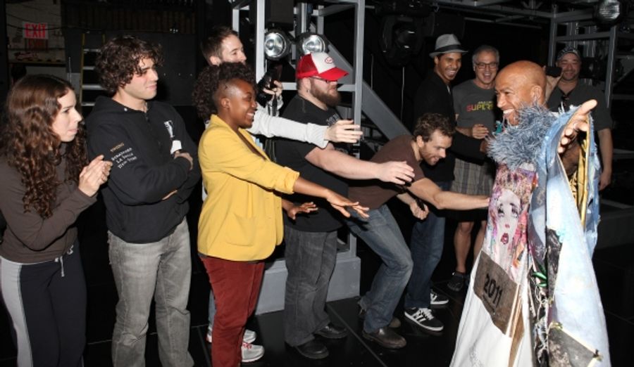 Photo Coverage:  JESUS CHRIST SUPERSTAR - Gypsy Robe Ceremony Image