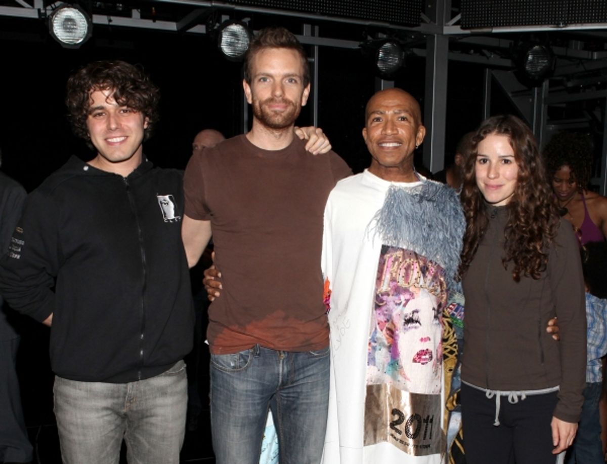 Josh Young, Paul Nolan, Mark Cassius & Chilina Kennedy  at 