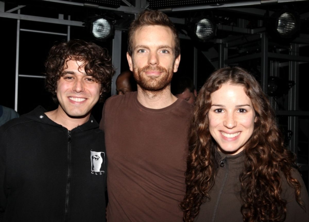 Josh Young, Paul Nolan & Chilina Kennedy  at 