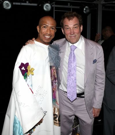 Mark Cassius & Director Des McAnuff attending Photo