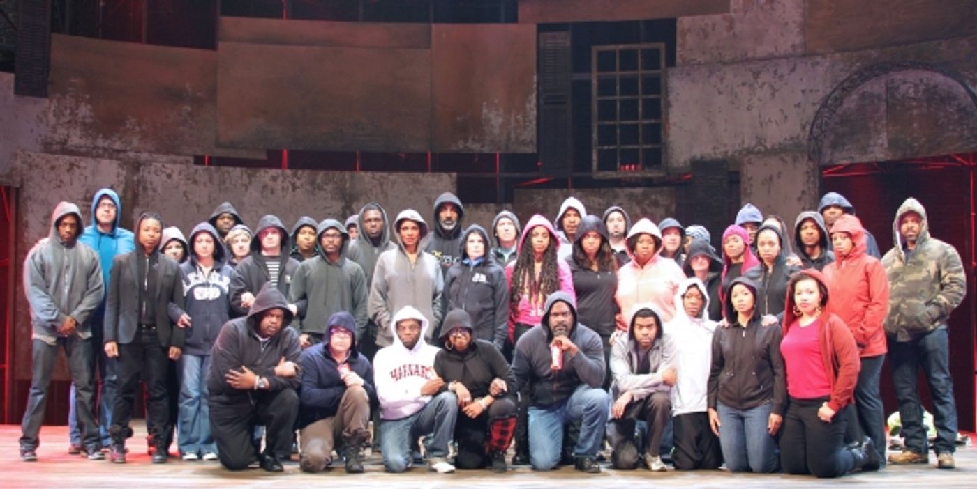 Photo Coverage: THE GERSHWINS' PORGY AND BESS Dons Hoodies in of Honor Trayvon Martin  Image