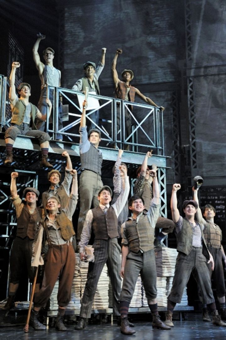 Newsies The Musical Production Photo