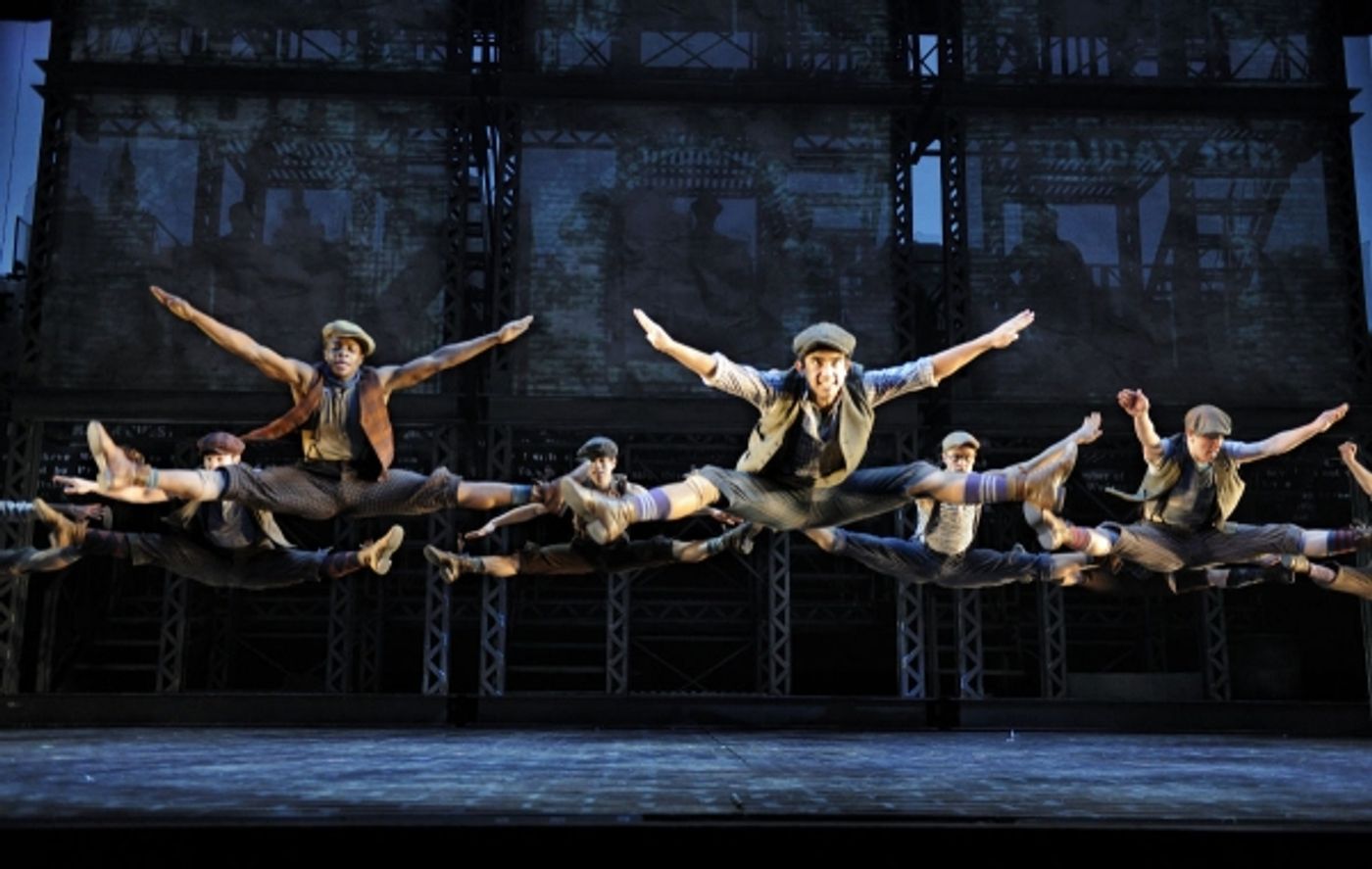 Photo Flash: EXTRA! EXTRA! First Look at NEWSIES on Broadway!  Image