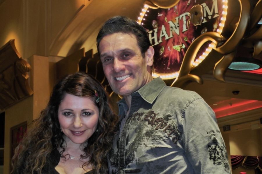 Photo Flash: Frances Ruffelle Visits Vegas PHANTOM! Image