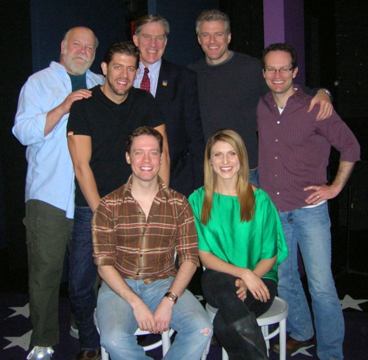 Erick Devine, Daniel C. Levine, Nick Wyman, Ed Watts,  Jamie La Verdiere, Janine DiVita and Ryan Alexander.  at 