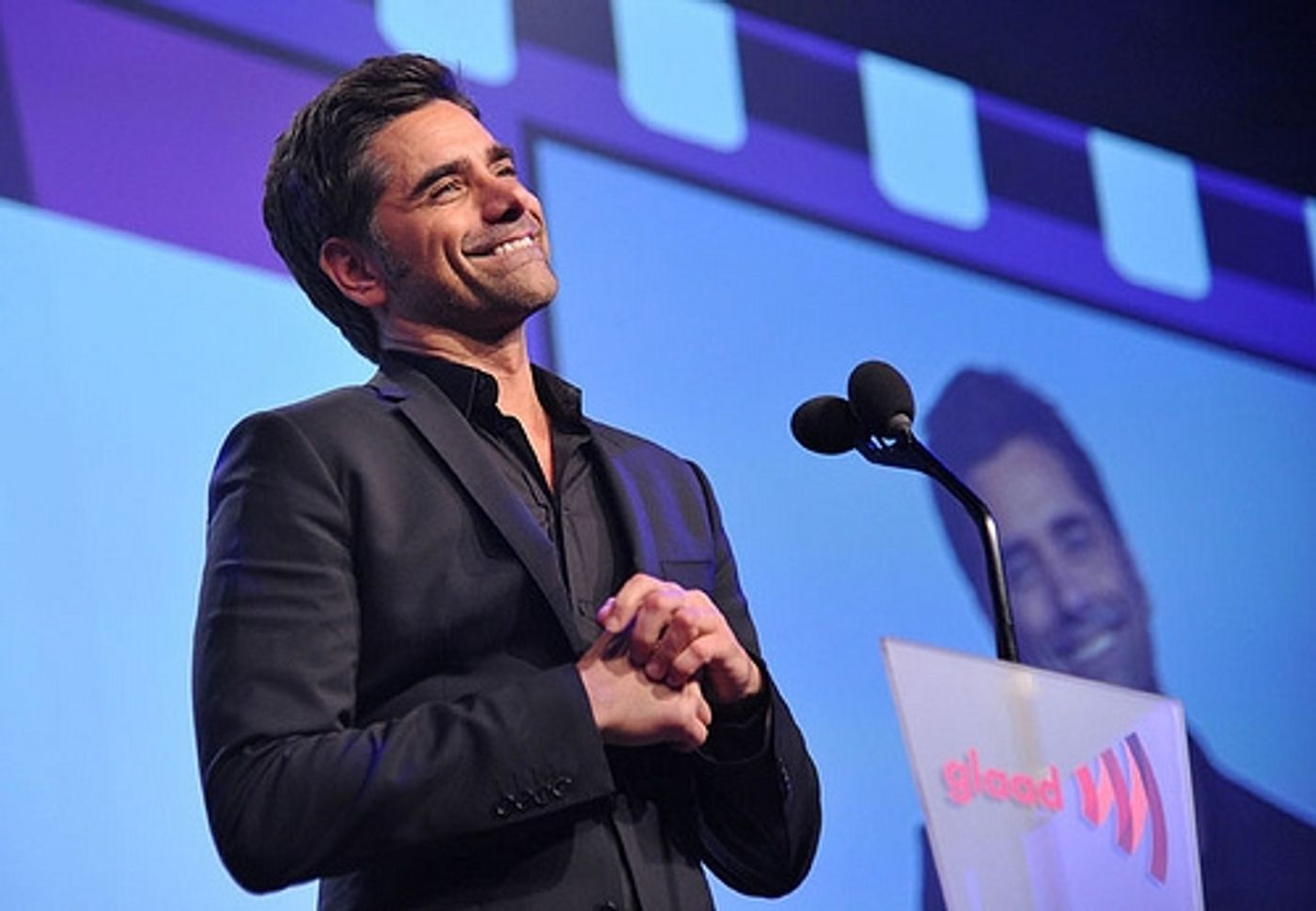 Photo Flash: Cory Monteith, John Stamos, et al. at GLAAD Media Awards!  Image