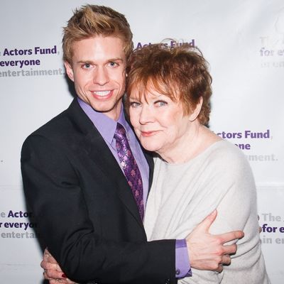 Hunter Ryan Herdlicka and Polly Bergen Photo