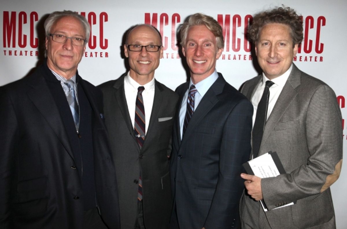 Robert Lupone, Will Cantler, Blake West & Bernie Telsey  at 