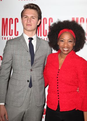 Ansel Elgort & Adriane Lenox @ BroadwayWorld Ansel Elgort & Adriane Lenox Photo