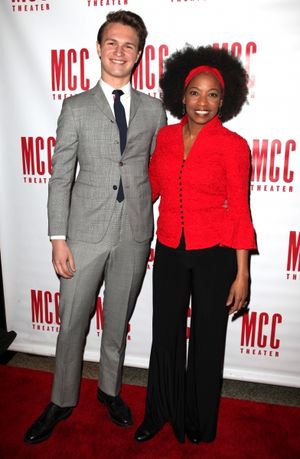 Ansel Elgort & Adriane Lenox @ BroadwayWorld Ansel Elgort & Adriane Lenox Photo