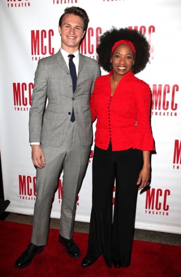 Ansel Elgort & Adriane Lenox Photo