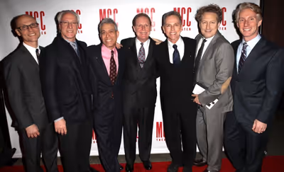 Will Cantler, Robert Lupone, Lawrence D. Cohen, Michael Gore, Dean Pitchford, Bernie  Photo