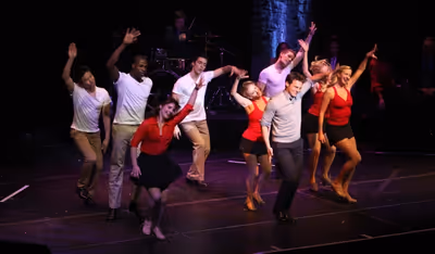 Jonathan Groff & Ensemble Photo