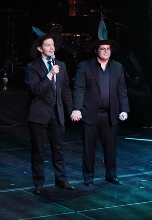 Rory O'Malley & Josh Gad @ BroadwayWorld Rory O'Malley & Josh Gad Photo