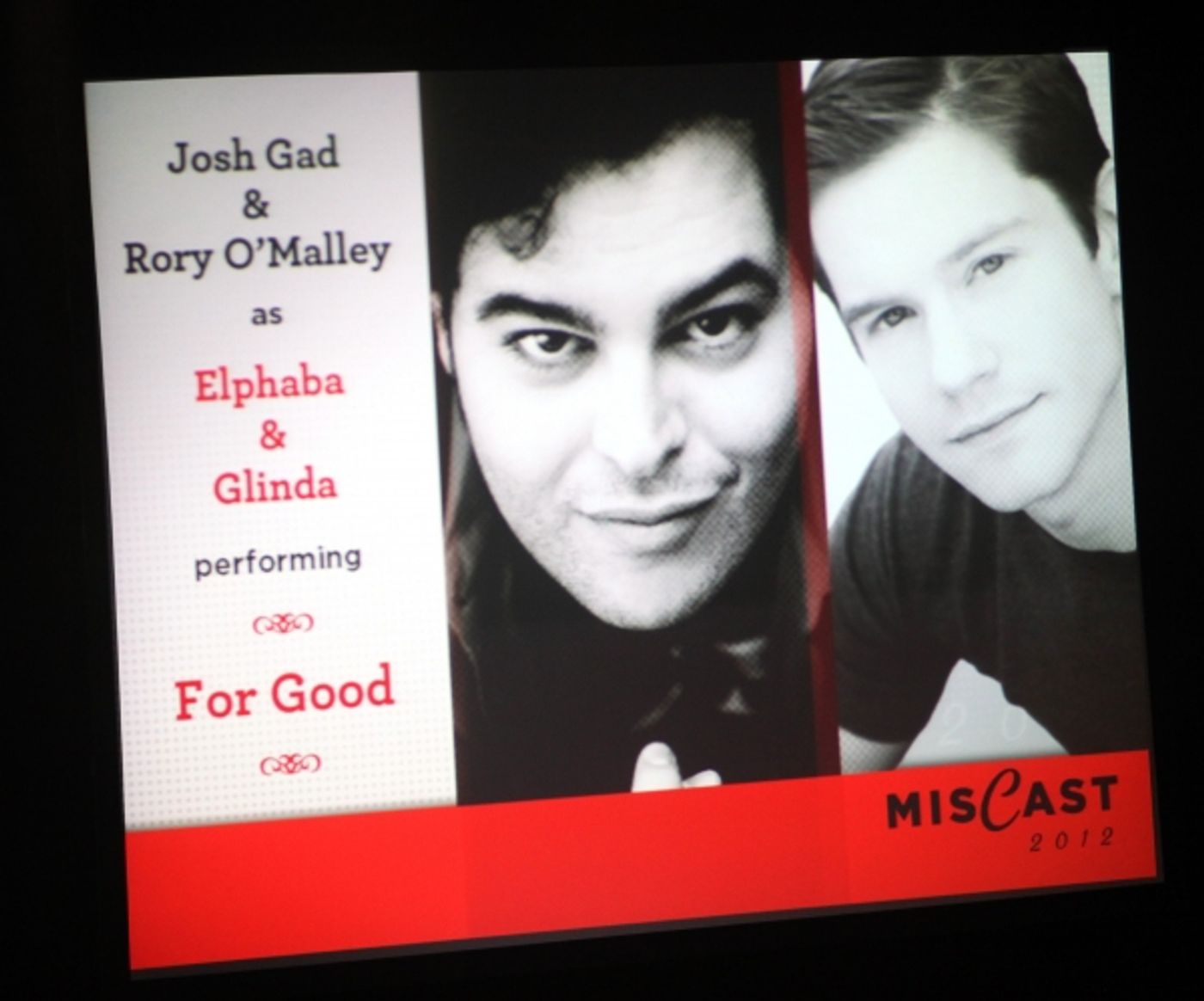 Photo Coverage: Jonathan Groff, Megan Hilty & More Perform at MCC's MISCAST 2012!  Image