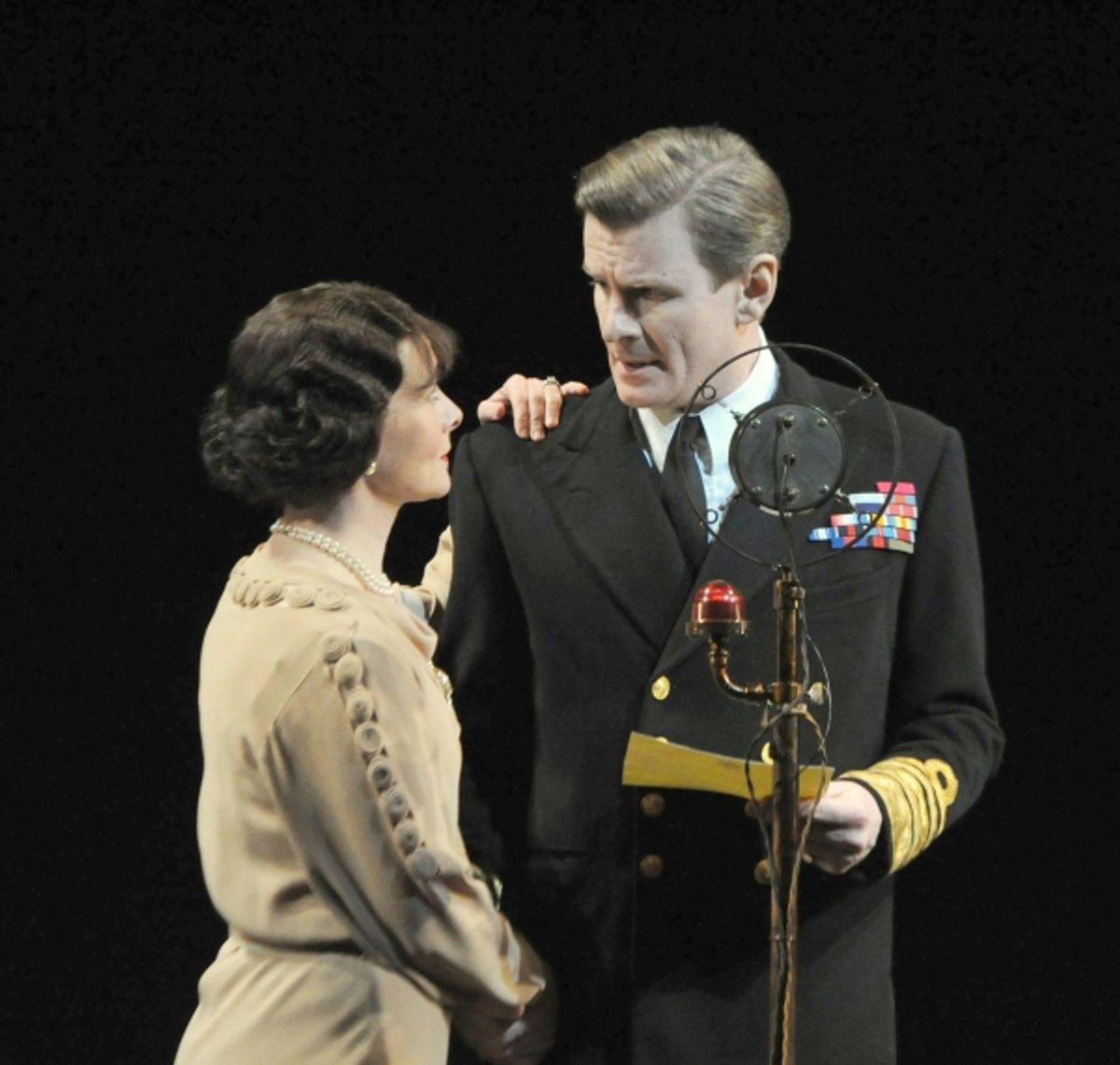 Emma Fielding and Charles Edwards at 